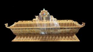 超巨大八吉祥 香爐